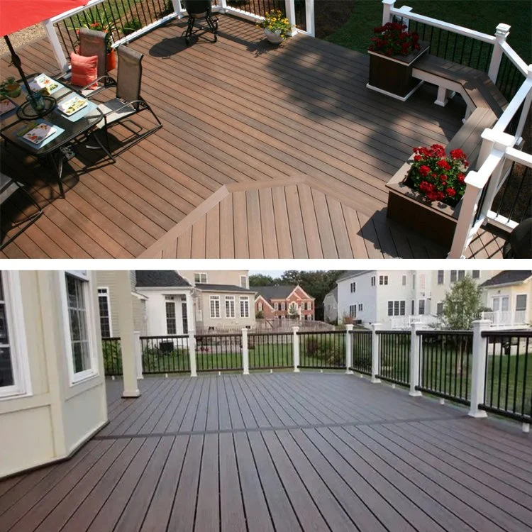 Best Selling UV Resistant Safety WPC Solid Wood Flooring for Garden