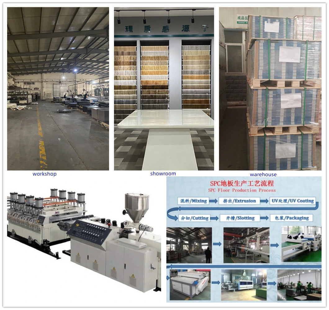 Factory Direct Sale Anti-Slip Safety Stone Plastic Polymer Laminate Flooring Vinyl Spc Flooring