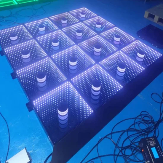 RGB 3in1 20*20FT 3D Wired Mirror Abyss LED Dance Floor