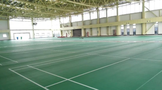Badminton Carpet Court Red PVC Flooring Sports Vinyl