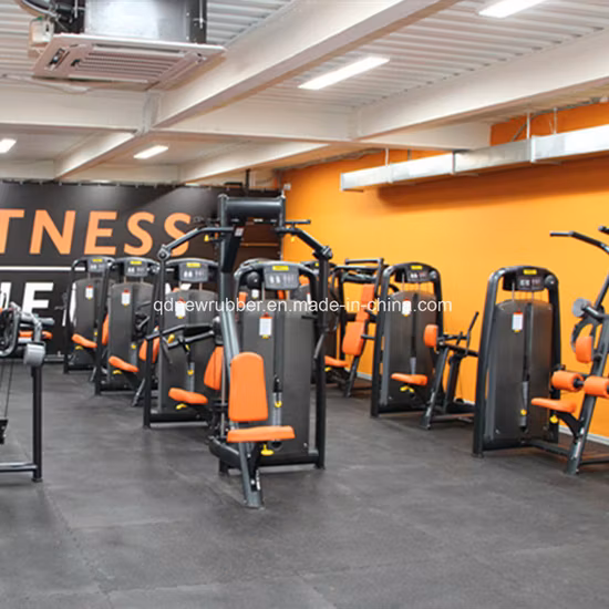 Gym Fitness Crossfit Rubber Flooring Interlocking