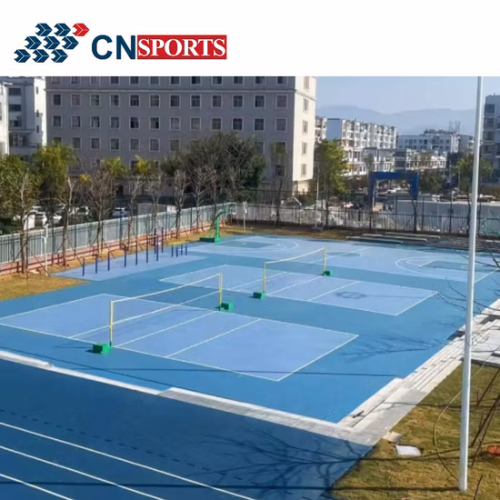 Cheap Price Comfortable and High Quality Spu Outdoor Badminton Court Sports Flooring