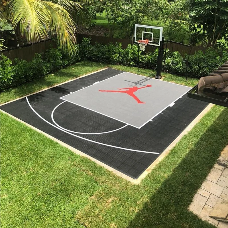 2022 Hot Sale Polypropylene Sports Court Plastic Floor Outdoor Basketball Court Flooring