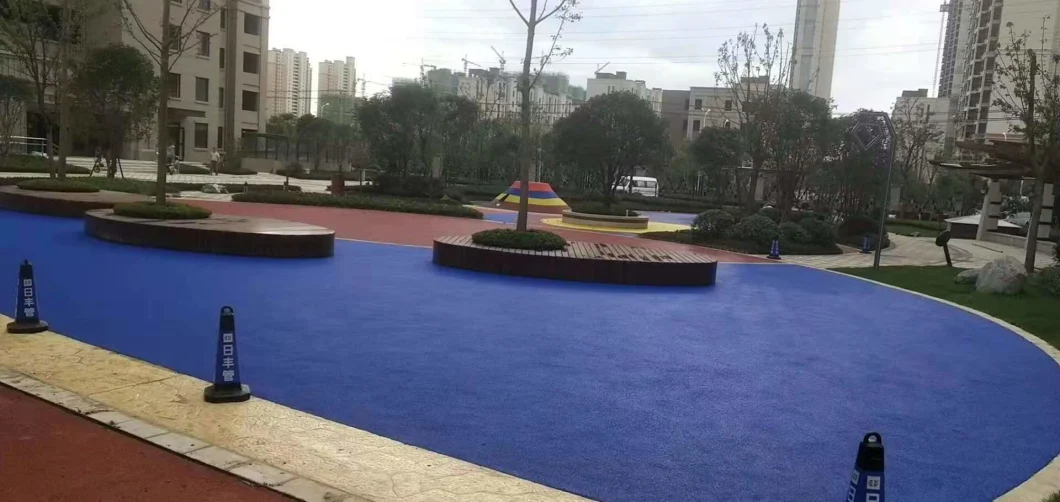 Cushion Rebounce Safety EPDM Granule Rubber Flooring for Playground and Running Track