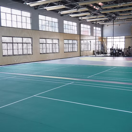 Badminton Flooring PVC Vinyl Flooring Rolls for Sports Court