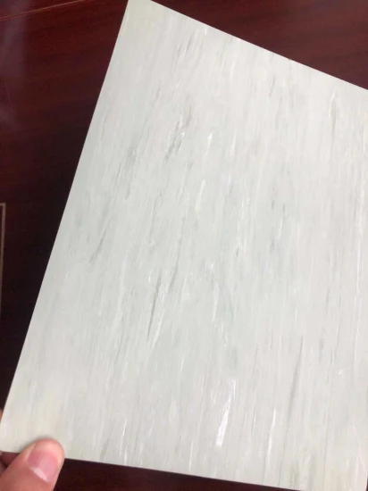 Fireproof Anti-Slip Anti-Static Wear Resistant Commercial Hospital Homogeneous PVC Vinyl Roll Flooring 2mm 3mm